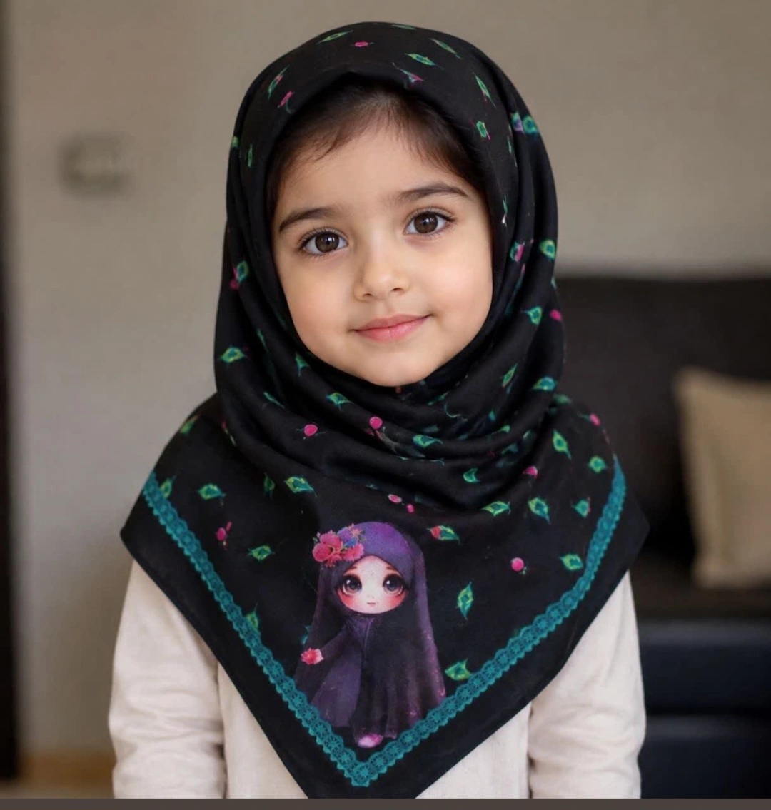 روسری نخی بچگانه قواره ۱۱۰